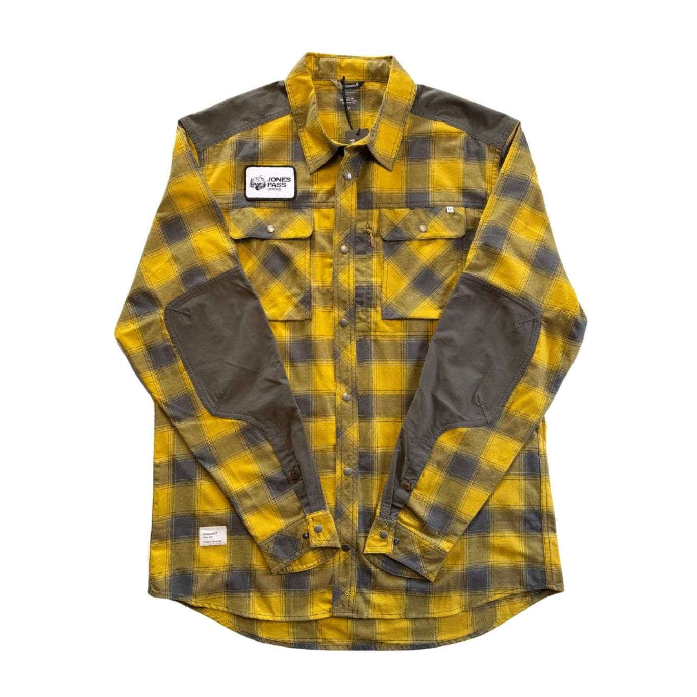 Men's Noronna Functional Flannel Shirt with JPG White Logo Patch