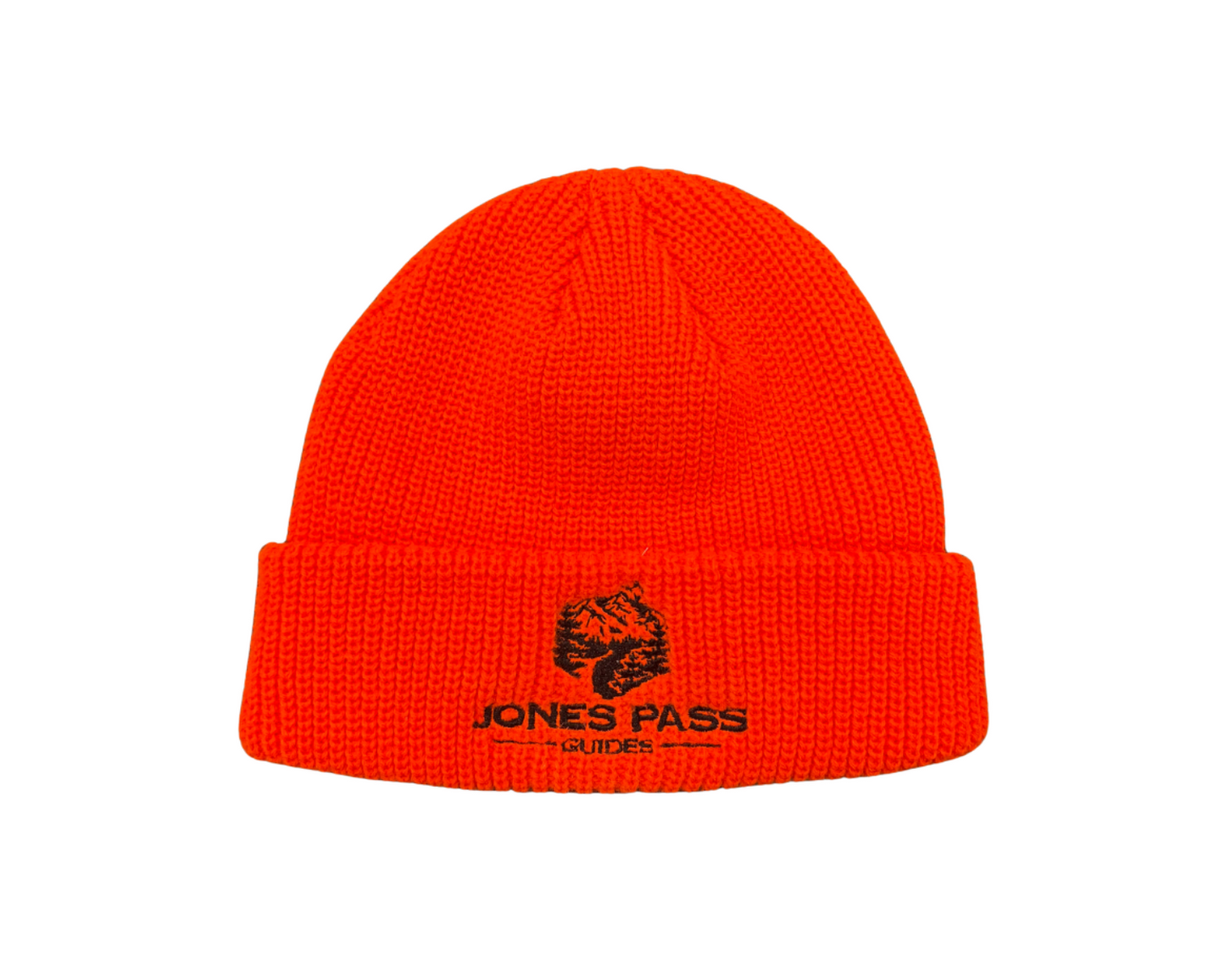 JPG Ribbed Knit Toboggan Beanie Orange